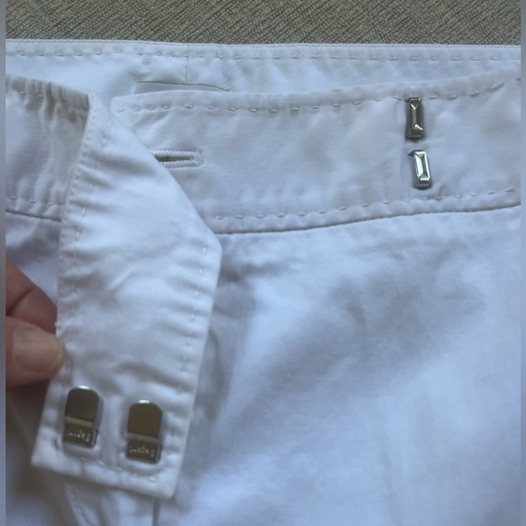 Chic White Agnona Pants Made in Italy. Women’s Size: 40 (U.S. Size 4) - Picture 8 of 13